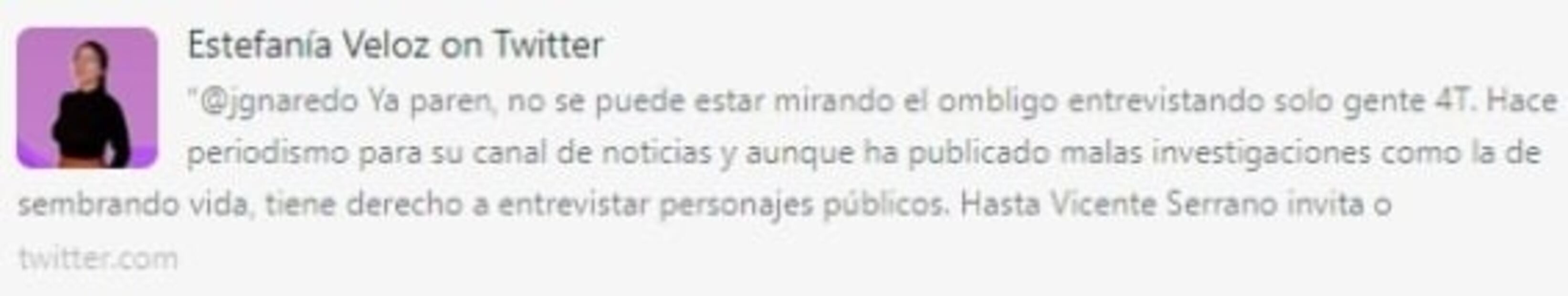 "Tiene derecho a entrevistar a Labastida": Debaten en redes por entrevista de Carmen Aristegui