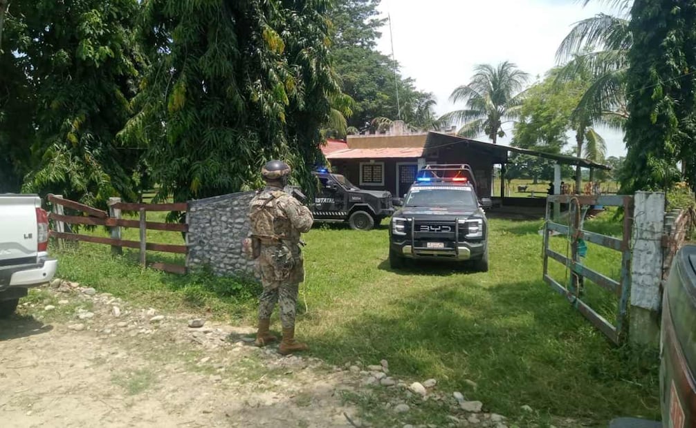 Marina rescata 16 migrantes en Chiapas tras cateos. Foto: Especial.