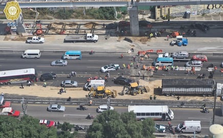 Suman 12 las personas lesionadas tras choque múltiple en la México-Puebla