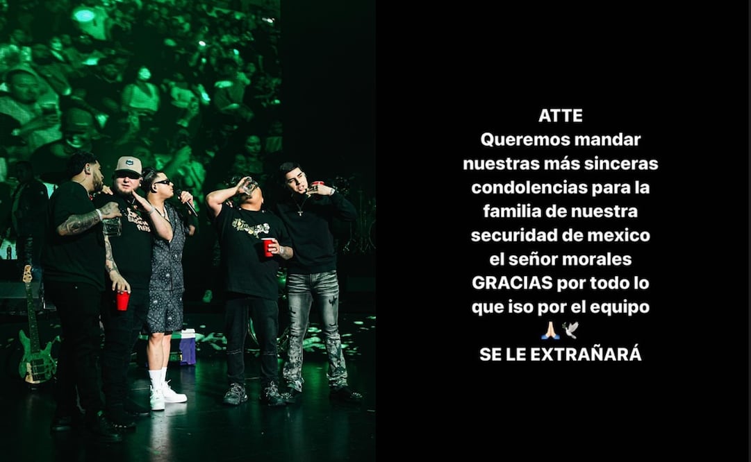 La banda sufrió un asalto en la autopista Puebla-Córdoba.
Fotos: Instagram