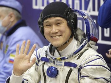 El astronauta japonés Norishige Kanai creció nueve centímetros en el espacio