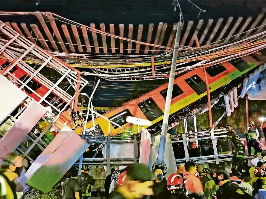 Dos años después del colapso de la trabe entre las estaciones Tezonco y Olivos, el gobierno capitalino ha alcanzado 117 acuerdos reparatorios. Foto: Archivo El Universal