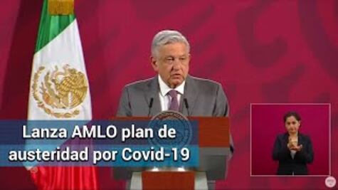 AMLO anuncia plan de rescate económico por Covid-19