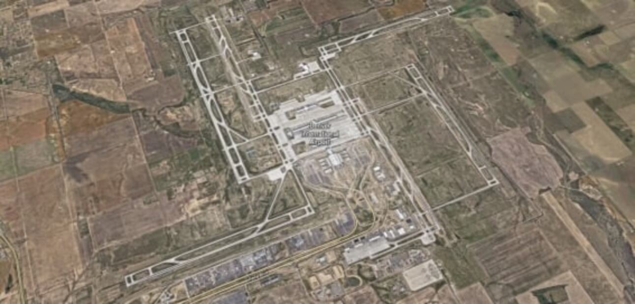 Este aeropuerto tiene "señales" del Apocalipsis y los Illuminati
