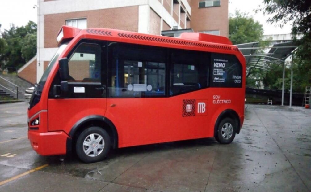 Presentan a "Metrobusito" en la Ciudad de México, unidad 100% eléctrica