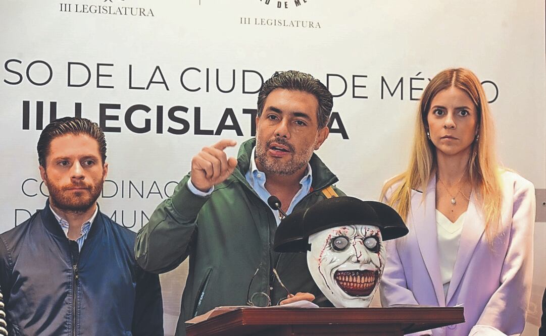 Jesús Sesma, líder del Partido Verde, amagó con cerrar el Congreso el 11 de marzo, fecha límite para aprobar la iniciativa sobre las corridas de toros. Foto Especial