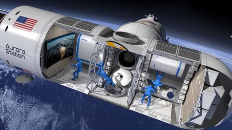 Aurora Station, la nave que podría convertirse en el primer hotel espacial