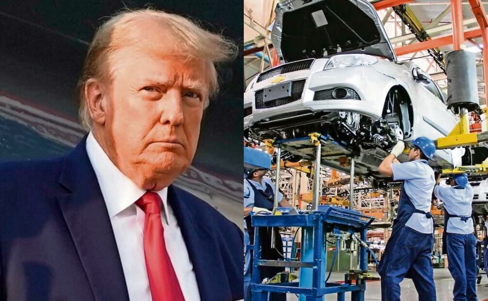 Donald Trump amenaza con poner aranceles a los autos de México (10/02/2025). Foto: Archivo