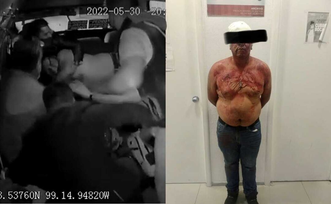 Este hombre es investigado por su probable participación en un asalto a los pasajeros de una unidad de transporte público ocurrido el pasado 30 de mayo. Foto: Especial 