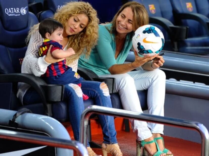 Cómo se lleva Shakira con su ex suegra, la mamá de Gerard Piqué