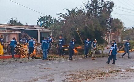 Realizan recuento de daños por ciclón Hilary en Mulegé, Baja California Sur
