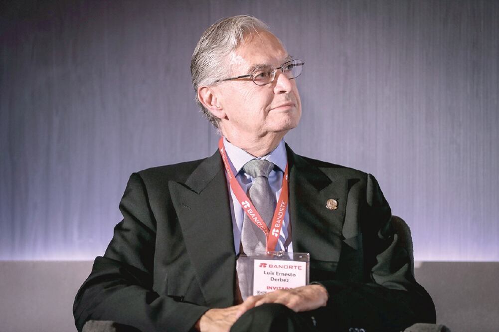 Luis Ernesto Derbez plantea que el próximo gobierno debe invertir 200 mil mdp en el sistema judicial. (JUAN CARLOS REYES. EL UNIVERSAL)