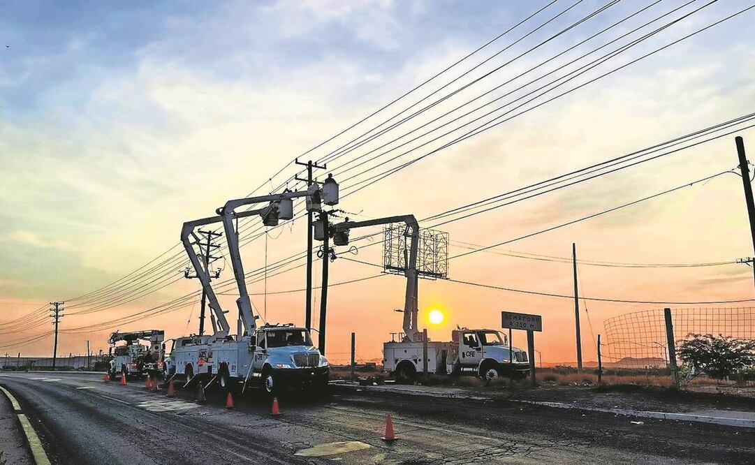 Reforma eléctrica. Foto: Archivo/ EL UNIVERSAL.