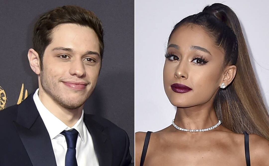 Ariana Grande y Pete Davidson. Foto: Archivo 