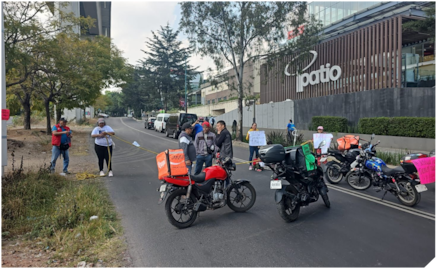 Familiares de Daniel Tadeo se manifiestan en avenida Vasco de Quiroga; exigen que se castigue a la presunta responsable 