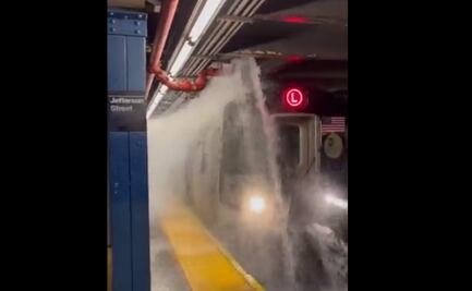 Remanentes de "Ida" inundan metro de Nueva York; hay estado de emergencia