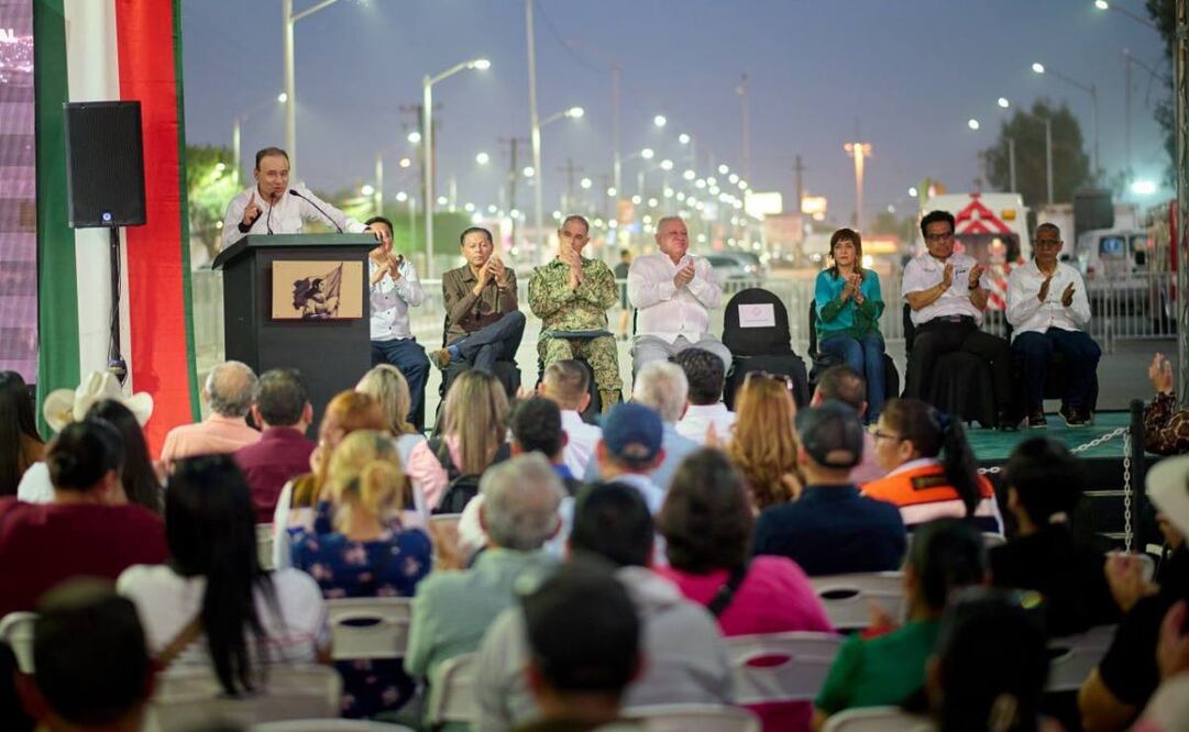 Gobierno de Sonora inaugura primera etapa del programa "Senderos seguros";  inversión asciende a 50 millones de pesos. Fotos: Gobierno de Sonora.