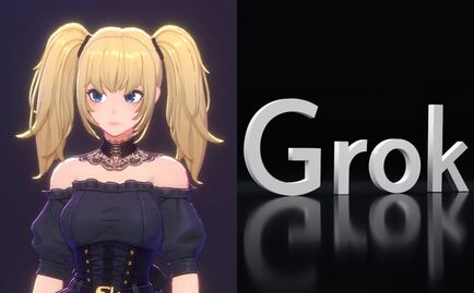 ¿Buscas novia? Grok lanza avatar de IA que puede ser tu pareja