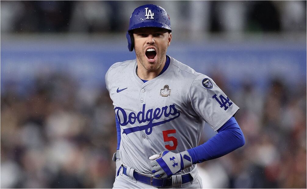 Freddie Freeman hizo historia en la Serie Mundial. FOTO: AFP