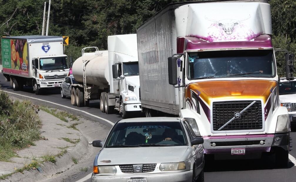Transportistas plantean mejoras en carreteras, seguridad y renovación de flota. Foto: Jorge Alvarado/ EL UNIVERSAL
