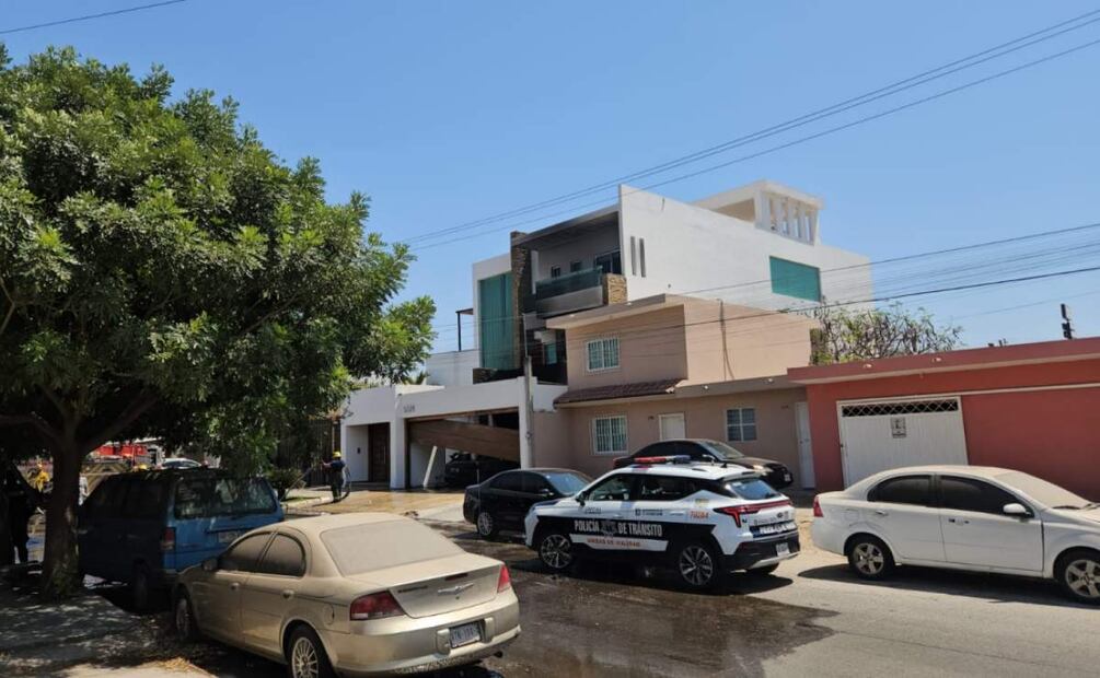 Hallan cuerpos de 3 hombres en Culiacán; presumen que su muerte podría estar relacionadas con ataque a una vivienda (09/04/2025). Foto: Cortesía