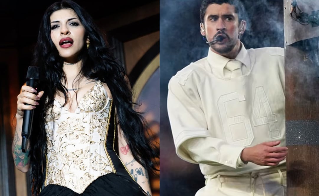 Bad Bunny y Cazzu tuvieron una relación corta. Foto: Instagram oficial/AP