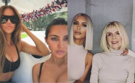 Kim Kardashian aclara por qué publicó fotos de sus vacaciones el mismo día de la muerte de su abuela