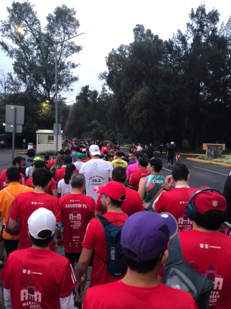 Así vivieron dos corredores el Maratón de la Ciudad de México