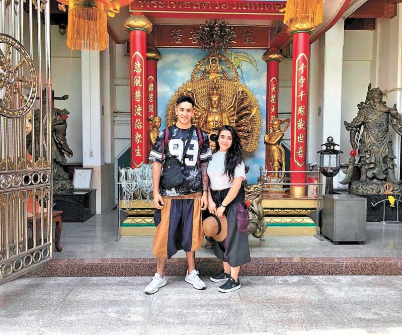 Carlos Esaú y Lillyan Alexis viven en Jardines de Morelos y viajaron a Tailandia el pasado 5 de marzo para prepararse en artes marciales mixtas. Especial 