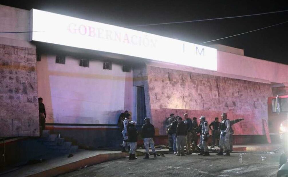 FGR inicia diligencias por incendio en albergue de Ciudad Juárez. Foto: Christian Torres / EL UNIVERSAL