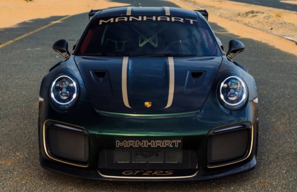 Manhart lleva el Porsche 911 GT2 RS a una nueva potencia