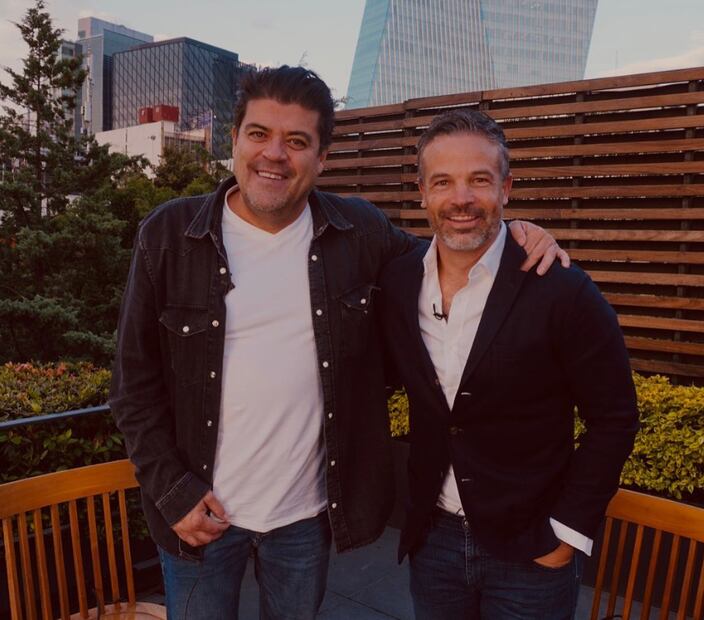 Jorge “El Burro” Van Rankin y Rafael Puente Jr - Foto: @burrovan