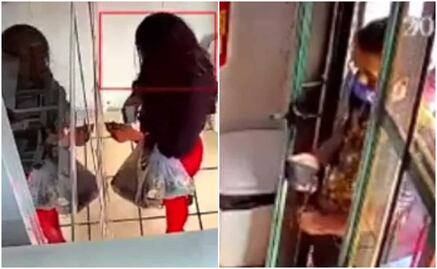 Graban a hombre masturbándose en fila de farmacia en el Edomex