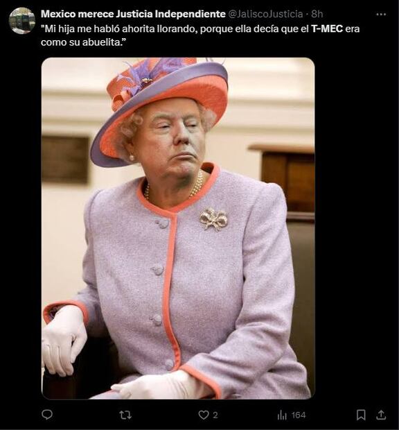 Los mejores memes que dejaron los aranceles de Trump a México. Foto: Captura de pantalla
