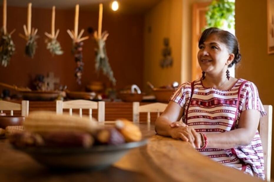 Olga Cabrera, el orgullo de la cocina mixteca