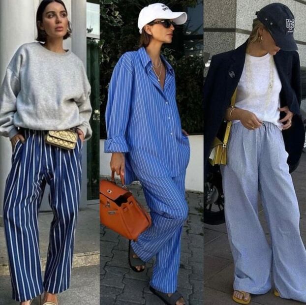 El conjunto pijamero es una opción versátil para diversas ocasiones. Foto: Instagram @mywuala