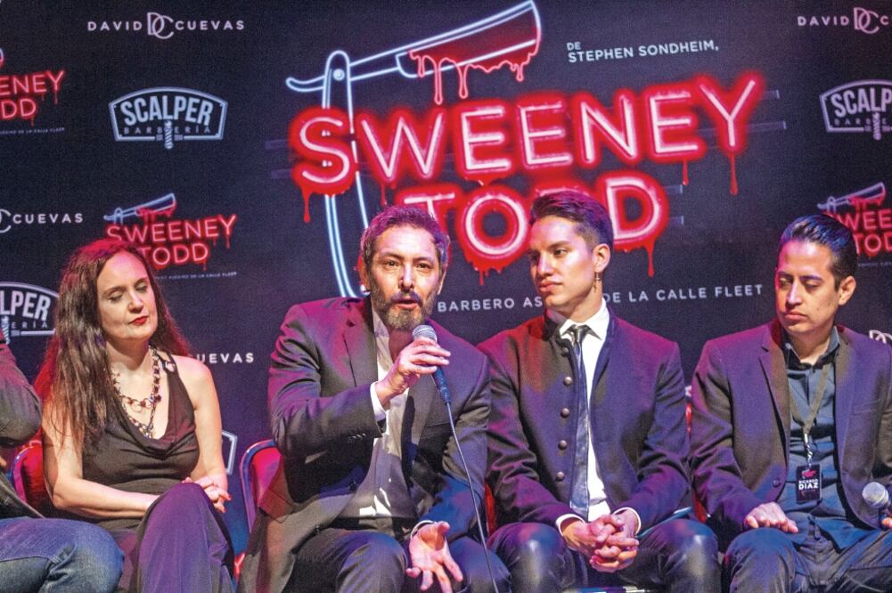 Actores, productor y director presentaron ayer el musical (ISAAC ESQUIVEL. EL UNIVERSAL)