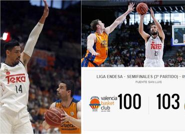 Madrid y Ayón toman ventaja en serie contra Valencia