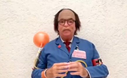 Dr. Chunga inventa el sistema amedrentador de la tocada de la cara