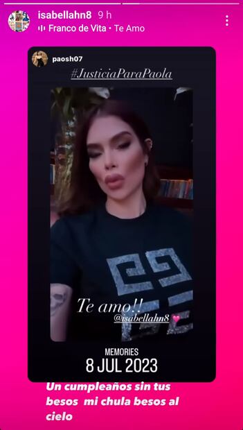 Mensaje de la mamá de Carlos Salcedo en redes sociales