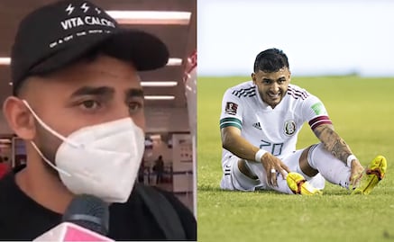 Alexis Vega desconoce el grado de la lesión que sufrió con la Selección Mexicana