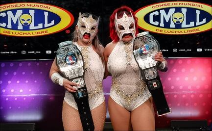 Lluvia y Jarochita derrotaron a Taya Valkyrie y Lady Frost; se quedaron con los Campeonatos Femeniles