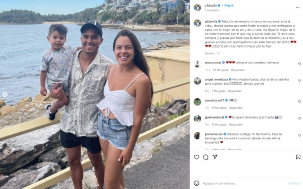 Ulises Dávila dedica emotiva carta a su esposa recién fallecida, "Fuiste la mejor"