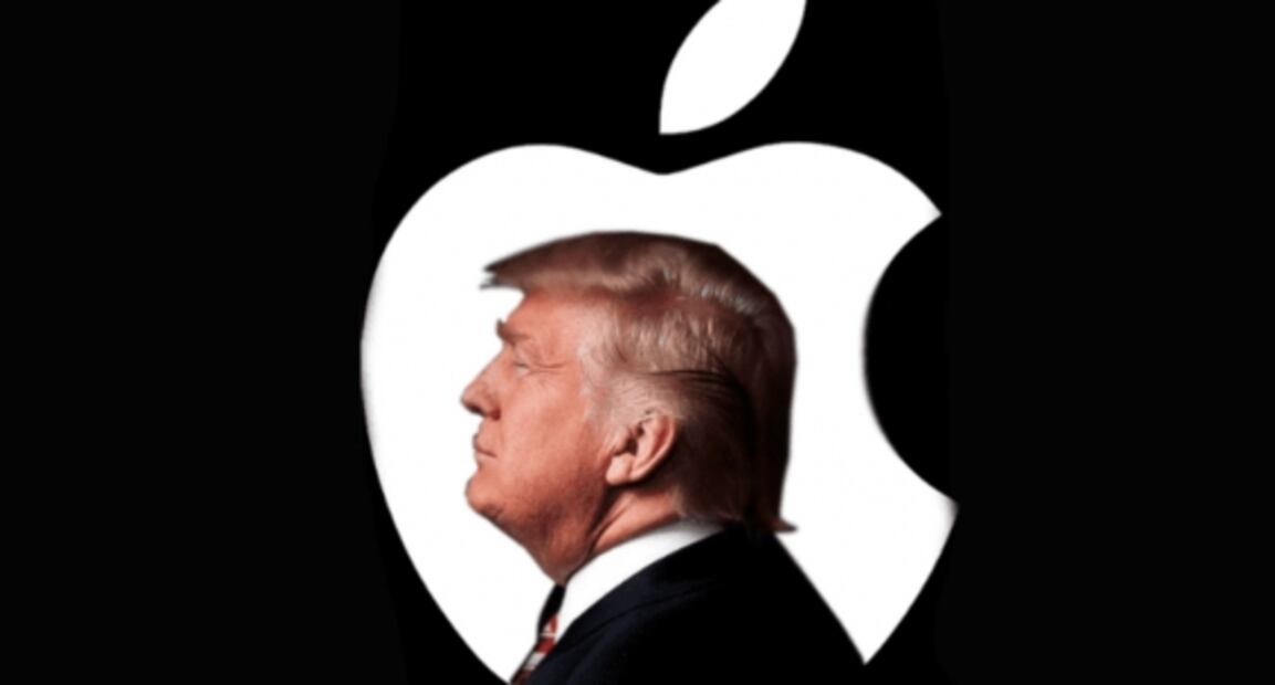 Tim Cook y Donald Trump visitan las instalaciones de Apple en Texas