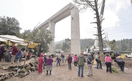 Cerrarán carriles de la México-Toluca por trabajos en Tren Interurbano