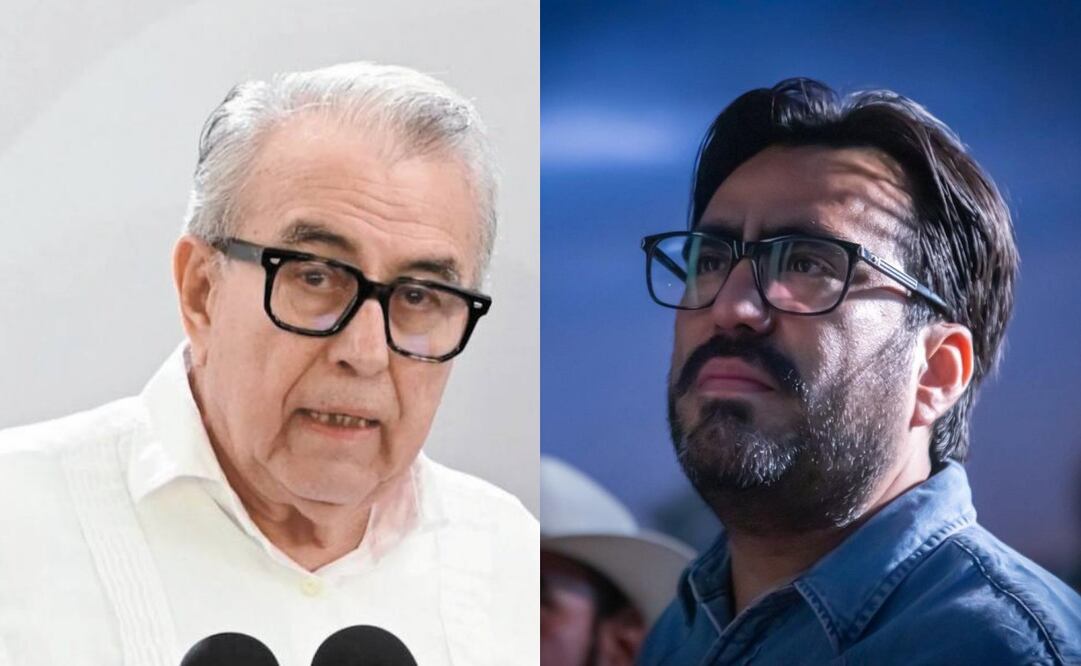 Rubén Rocha Moya y Juan de Dios Gámez Mendívil. Foto: Redes sociales oficiales