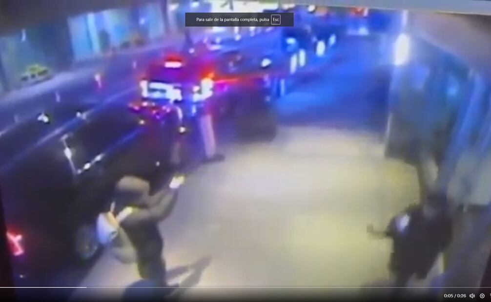Después del tiroteo, la policía dijo que el pistolero huyó en bicicleta y fue visto por última vez conduciendo hacia Central Park. Foto: Captura de pantalla