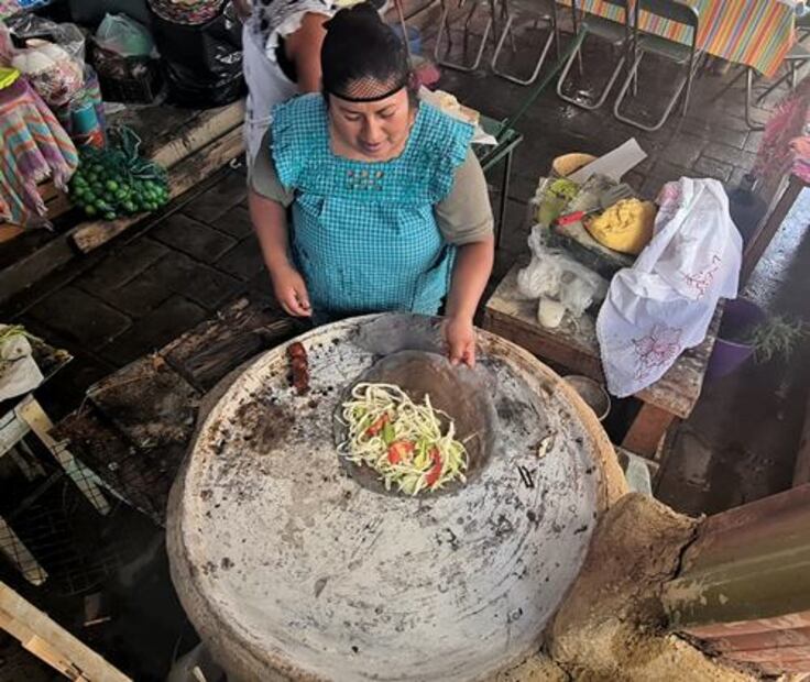 Las tortillas de maíz más grandes de México están en Oaxaca