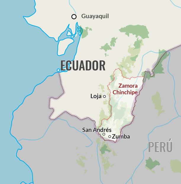 Mapa Ecuador