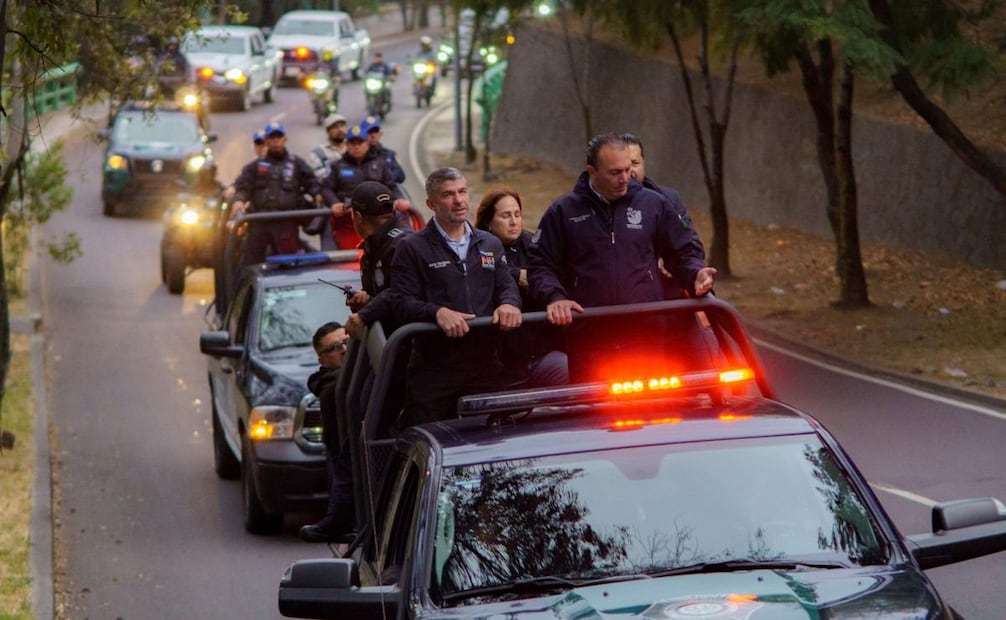 Alcaldías Miguel Hidalgo y Cuajimalpa blandan sus fronteras (08/12/2025). Foto: Osmar Alvarado / EL UNIVERSAL